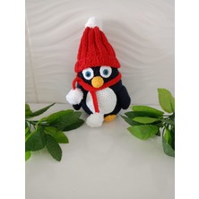 Design By Oykum Amigurumi  Penguen ve Yılbaşı Cücesi (2'li)