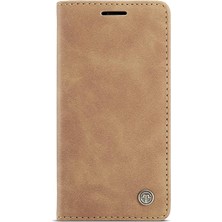 YH Mall Iphone 12 Için Flip Case/12 Pro Flip Folio Kitap Vintage Pu Deri Cüzdan (Yurt Dışından)