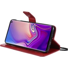 YH Mall Kart Yuvası Standı ile Samsung Galaxy S10E Pu Deri Kılıf Darbeye (Yurt Dışından)