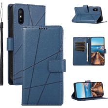 YH Mall Xiaomi Redmi 9A Için Flip Case Üç Kart Yuvaları Kickstand Şok Emici (Yurt Dışından)