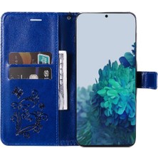 YH Mall Samsung Galaxy S22 Pu Deri Flip Kickstand Için Kılıf Kart Yuvası Standı ile (Yurt Dışından)