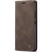 Manyi Mall Oppo Oppo 10 Pro 5g Için Flip Case Vintage Pu Deri Cüzdan Kılıf Kart Yuvası (Yurt Dışından)