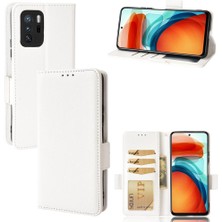 Manyi Mall Xiaomi Poco X3 Gt Cüzdan Pu Deri Yan Toka Manyetik Kart (Yurt Dışından)