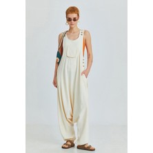 Clandestino Otantik Şalvar Tulum Bej