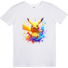 EZ Design Pikachu Baskılı T-Shirt