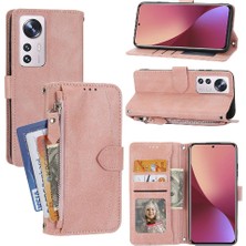 Manyi Mall Xiaomi 12 S/12X/12 Kayış Pu Deri Manyetik Kapatma Kartı Için Flip Case (Yurt Dışından)