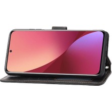 Manyi Mall Xiaomi 12 S/12X/12 Kayış Pu Deri Manyetik Kapatma Kartı Için Flip Case (Yurt Dışından)