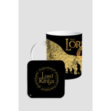 Flipped Lord Of The Rings Bilek Destekli Mousepad Kupa Bardak ve Klavyepad Seti