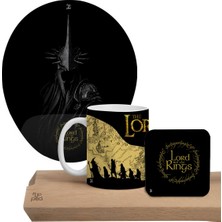 Flipped Lord Of The Rings Bilek Destekli Mousepad ve Kupa Bardak Seti