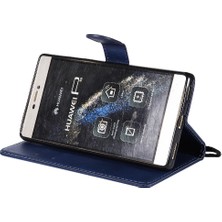 SZY Market Kart Yuvası Klasik ile Huawei P8 Iş Cüzdan Telefon Kılıfı Için Flip Case (Yurt Dışından)