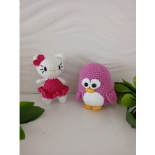 Design By Oykum Hellokitty ve Penguen Sağlıklı Oyuncak (2'li)