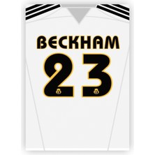 David Beckham Ahşap Poster 20X29 cm