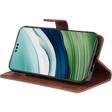 SZY Market Huawei Mate 60 Pro Için Flip Case Yüksek Kalite Deri Klasik Düz Renk (Yurt Dışından)