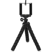 Mi7a Süngerli Ahtapot Tripod Telefon Tutucu Mavi 27 cm