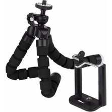 Mi7a Süngerli Ahtapot Tripod Telefon Tutucu Mavi 27 cm