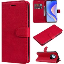 SZY Market Kart Yuvası ile Huawei Nova Y90 Klasik Düz Renk Için Flip Case Yüksek Kılıf (Yurt Dışından)