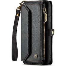 SZY Market Kadınlar Için Crossbody Kılıf iphone 11 Pro Max Cüzdan Kılıf Fermuar Faturaları (Yurt Dışından)