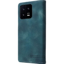 SZY Market Xiaomi 13 Için Flip Case Cüzdan Kapak Çevirin Kılıf Darbeye Basit (Yurt Dışından)