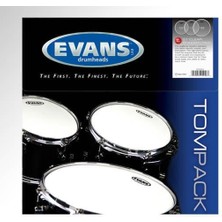Evans ETPG1CLRS 12+13+16 G1 Tom Clear Standart Deri Seti