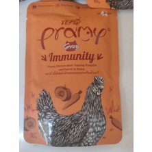 Pramy Sos Içinde Tavuklu Bal Kabaklı Kedi Maması 70GR -Immunıty X4 Adet