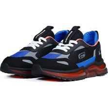 George Phoenix  Di Milano Siyah Turuncu Mavi Erkek Sneakers Spor Ayakkabı
