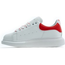 George Phoenix De Rio Beyaz Kırmızı Unisex Sneakers Spor Ayakkabı