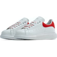 George Phoenix De Rio Beyaz Kırmızı Unisex Sneakers Spor Ayakkabı