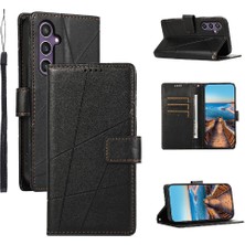 Mays Boutique Samsung Galaxy S24 Artı Şok Emici Kickstand Üç Için Flip Case (Yurt Dışından)