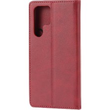 Mays Boutique Samsung Galaxy S23 Ultra Manyetik Kapatma Kart Tutucu Için Cüzdan Kılıf (Yurt Dışından)