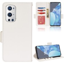 Mays Boutique Oneplus 9 Için Kılıf Pro Yan Toka Cüzdan Pu Deri Manyetik Kart Yuvaları (Yurt Dışından)