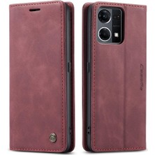 Mays Boutique Oppo Oppo 7 4g Için Flip Case Vintage Pu Deri Cüzdan Manyetik Kapatma (Yurt Dışından)