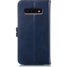 Mays Boutique Samsung Galaxy S10E Tüm Yuvarlak Koruma Kickstand Kart Için Cüzdan Kılıf (Yurt Dışından)