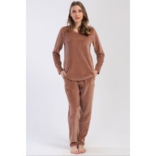 Vienetta Kadın Kadife Uzun Kol Pijama Takım
, 403093