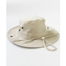 Salar Ticaret Salar TicaretBej Safari  Şapkası Unisex Model Pamuklu Ürün Bej-58 cm