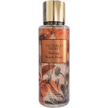 Victoria's Secret Midnight Bloom-Daring Peach Daisy Vücut Spreyi Ikili Set