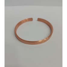 Elden Eve Bakır Saf Bakır Bileklik 6mm ZMAB0006-1