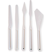 Cmk 5 Parça Plastik Spatula Seti