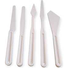 Cmk 5 Parça Plastik Spatula Seti