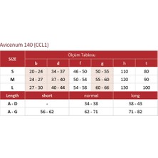 Avicenum Phlebo 140 Ccl1 Diz Üstü Varis Çorapları, Dantelli, Burnu Kapalı