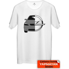 Çakılap Opel Astra G Baskılı Tişört Unisex, Premium Kalite (Rgl-Otmbl-Opl)