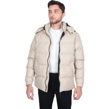 Cengiz Inler Bufola Kapüşonlu  Erkek Mont