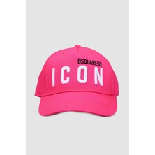 Dsquared2 Logolu Pamuklu Çocuk Şapka DQ0270 D00I8 Şapka DQ0270