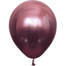 Kalisan Bordo Krom Balon 12 Inc 50'li