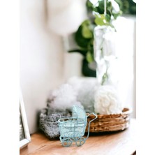 Parti Adresi Metal Puset Mavi 12'li