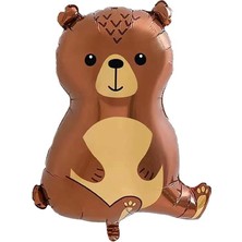 Parti Adresi Ayıcık Folyo Balon Ayı Şekilli Parti Balonu 65 cm