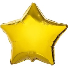 Parti Adresi Yıldız Folyo Balon Gold Doğum Günü Parti Balonu 24 Inc