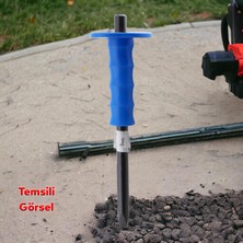 Badem10 Kırıcı Uç Beton Kaya Taş Maden Manuel Delici Murç Hilti Ucu 28 cm