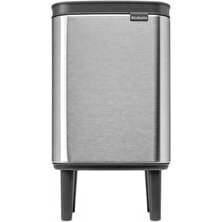 Brabantia Bo Hi Fpp Matt Steel Ayaklı Çöp Kutusu 7 Lt Bkmdizayn