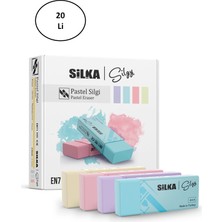Silka Pastel Silgi 4 Renk 20LI
