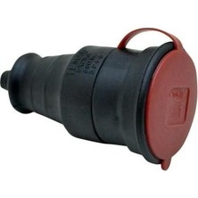 Mutlusan Kauçuk 1X16 Monofoze Topraklı Dişi Fiş